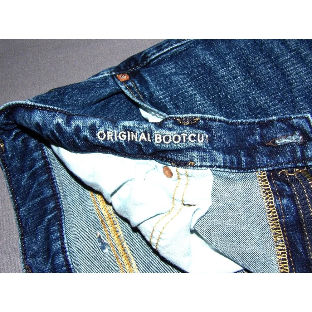 American Eagle Easy FLEX Stretch Original Boot Cut Denim‎ Jeans Men's 38 X 32
